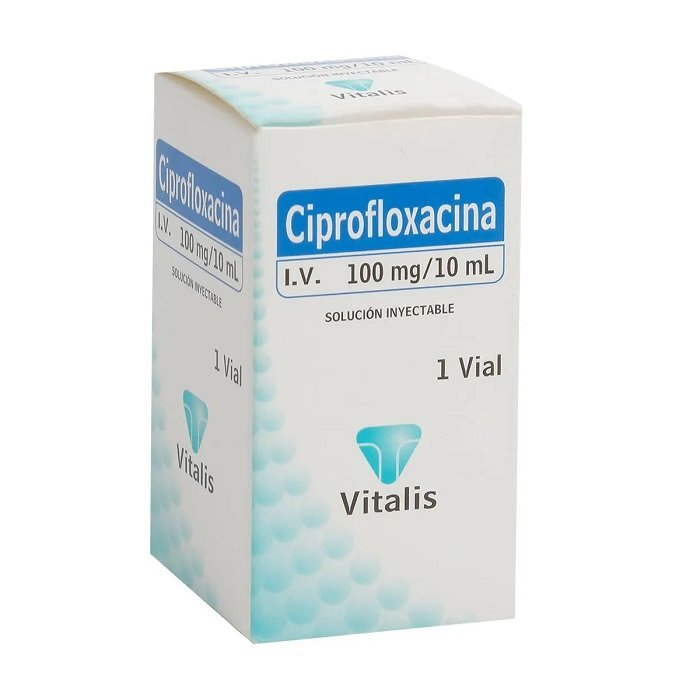 CIPROFLOXACINA 100 MG10 ML SOLUCION INYECTABLE drogueria la de todos Colombia (2) CIPROFLOXACINA 100 MG10 ML SOLUCION INYECTABLE drogueria la de todos Colombia