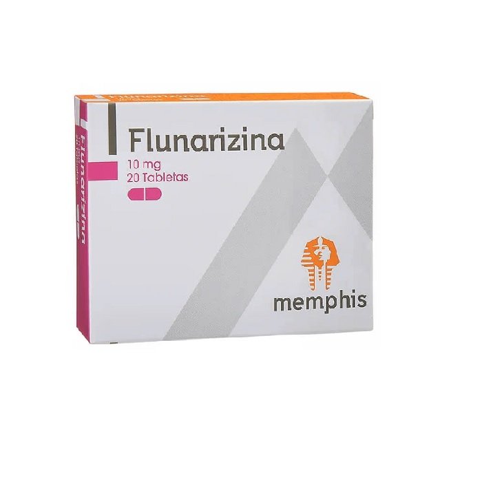 FLUNARIZINA 10 MG CAJA X 20 TABLETAS - MEMPHIS drogueria la de todos Colombia (2) FLUNARIZINA 10 MG CAJA X 20 TABLETAS - MEMPHIS drogueria la de todos Colombia