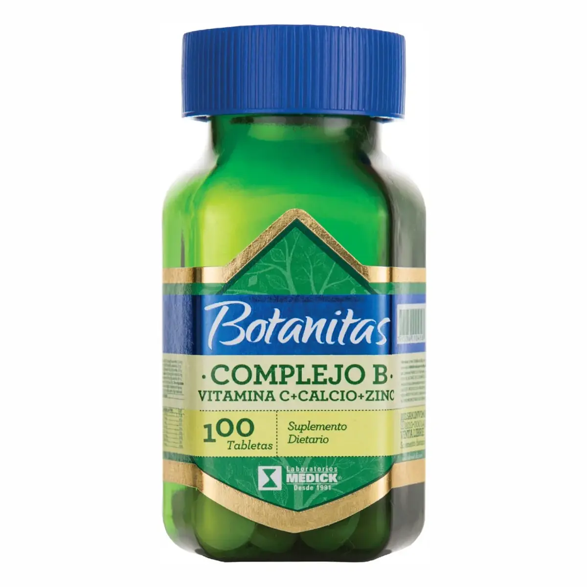 1200 COMPLEJO B X 100 CAPSULAS BOTANITAS - Imagen 1
