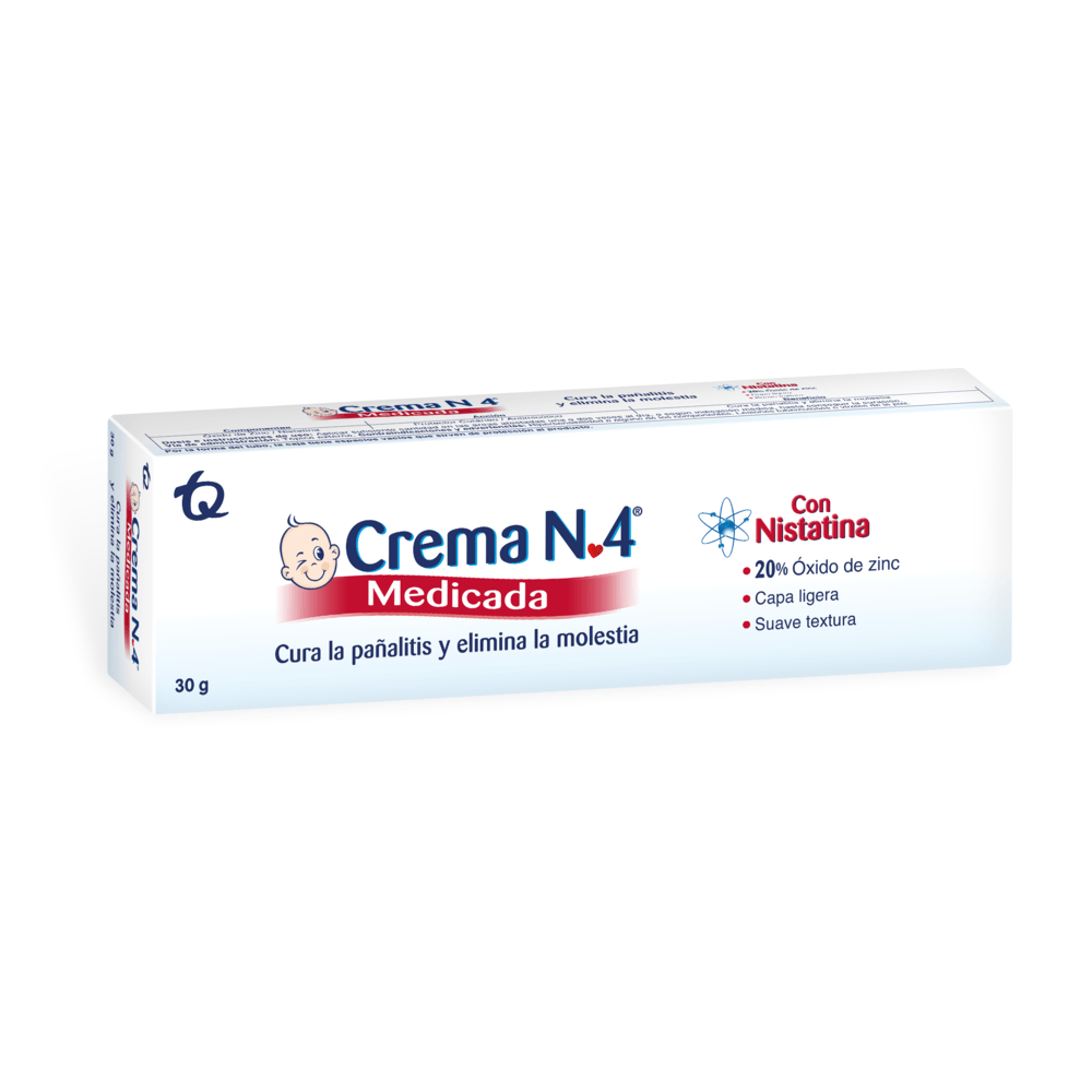1253899-1600-auto Crema n 4 antipañalitis medicada - Imagen 1