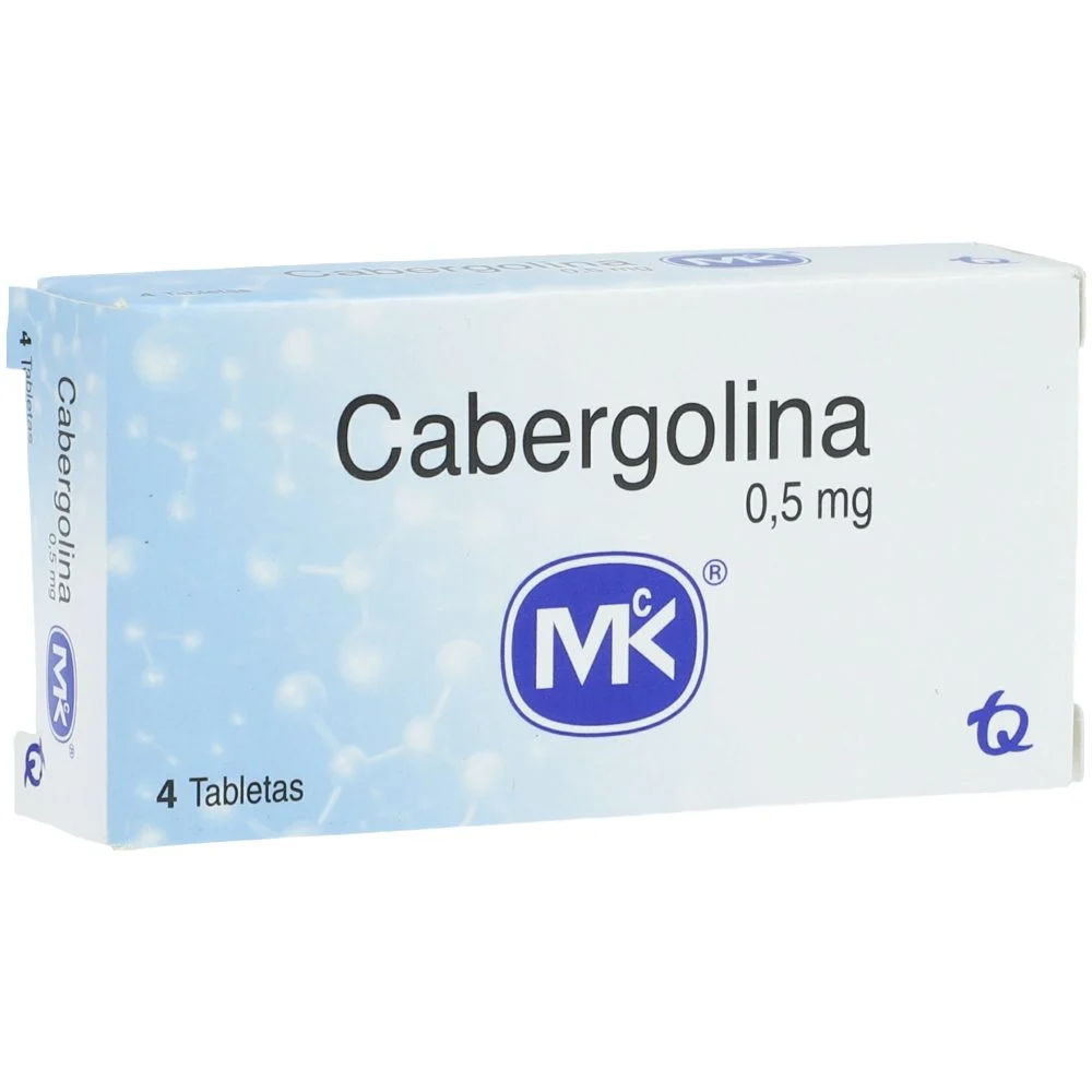 147709_1_CABERGOLINA_0 Cabergolina MK 0.5 mg Caja X 4 Tabletas - Imagen 1