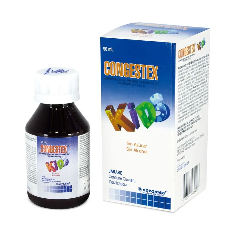 182072-800-800 CONGESTEX KIDS JARABE X 90 ML - Imagen 1