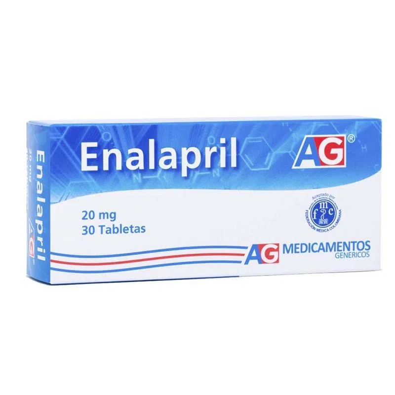 230671-800-800 Enalapril 20Mg Ag X 30 Tabletas - Imagen 1