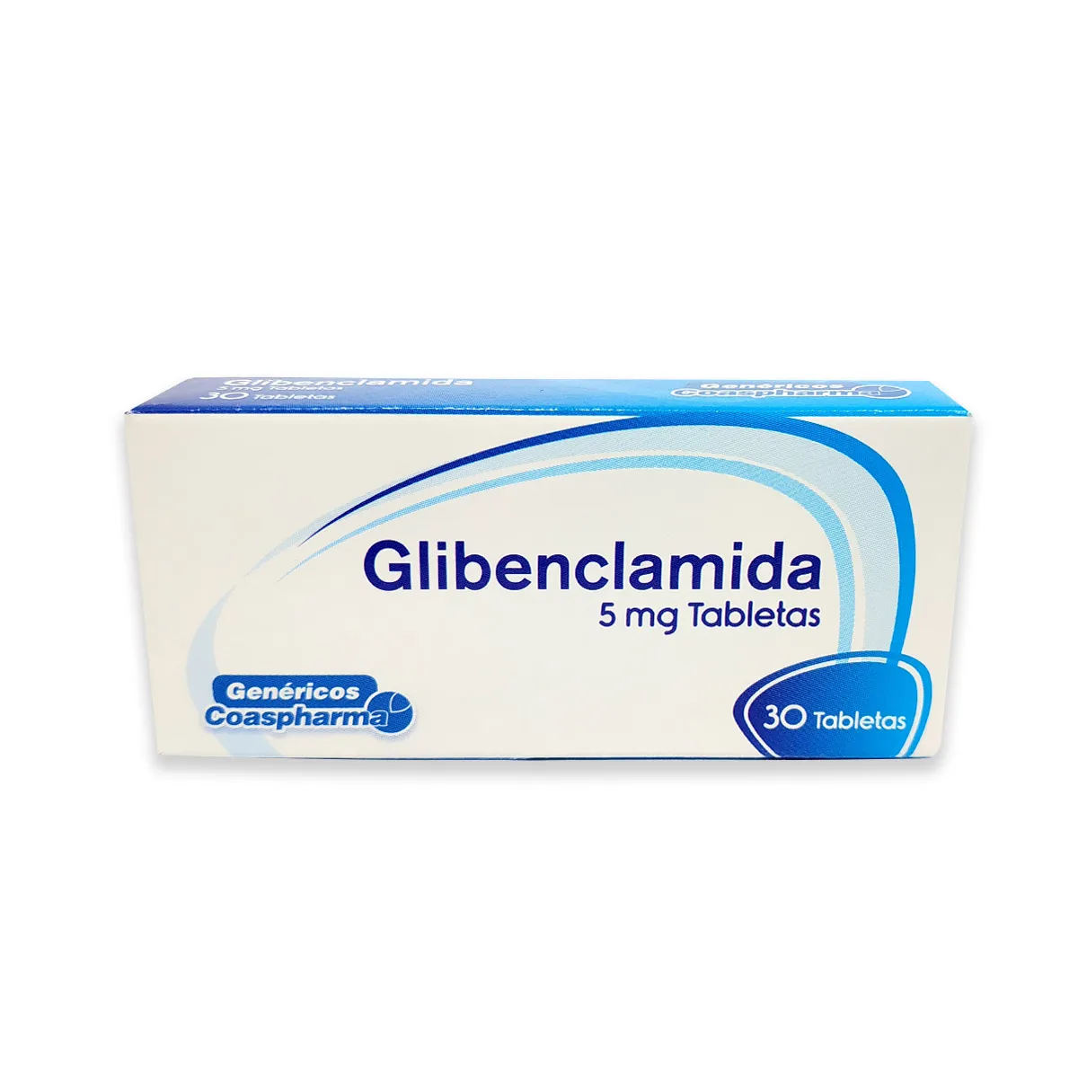 367754-1600-auto Glibenclamida 5 Mg Caja X 30 Tabletas - Imagen 1