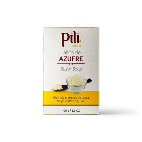 40597 JABON DE AZUFRE PILI BARRA X 100 GR - Imagen 1
