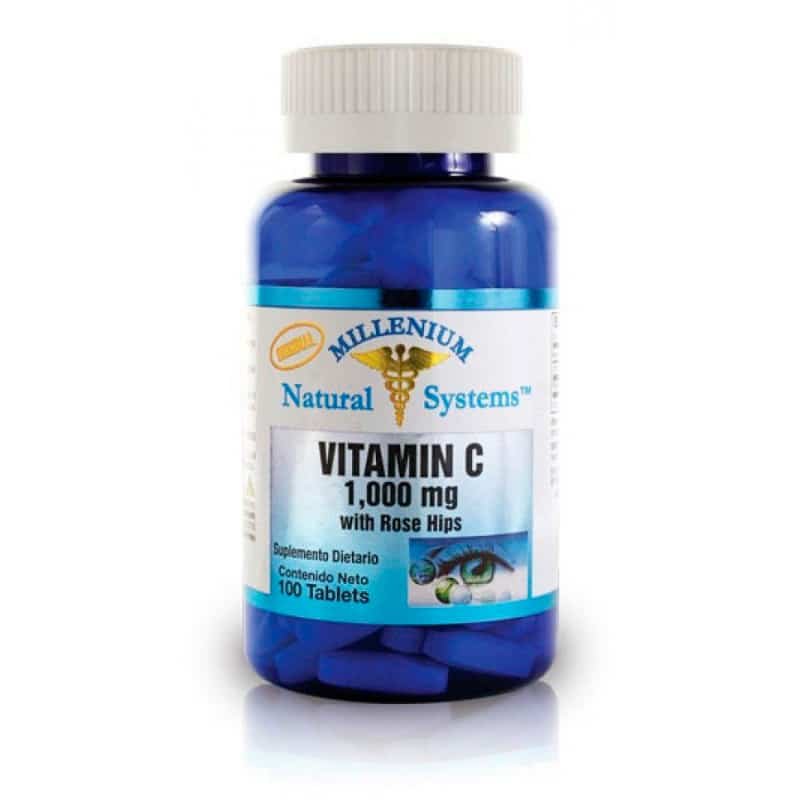 665716915101 VITAMIN C 1000MG ROSE HIPS X 100 CAPSULAS - Imagen 1