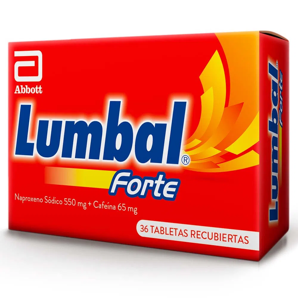 7702870071502 Lumbal Forte Caja Con 36 Tabletas Recubiertas - Imagen 1