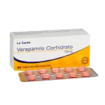 VERAPAMILO 120 MG TABLETA RECUBIERTA LA SANTE