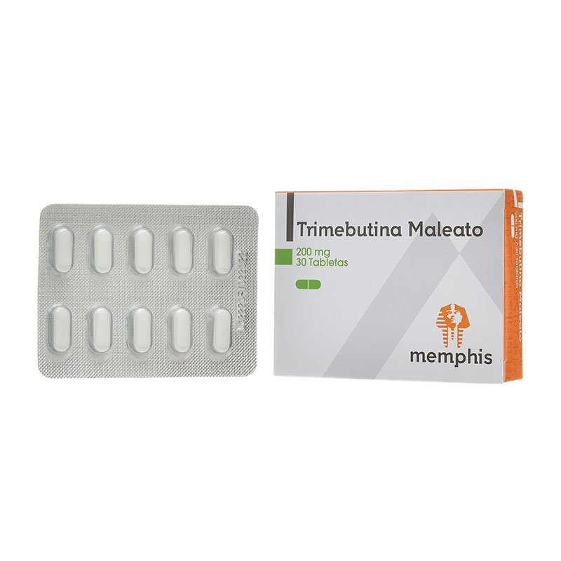 7704412186408 Trimebutina 200 mg Caja Con 30 Tabletas - Imagen 1