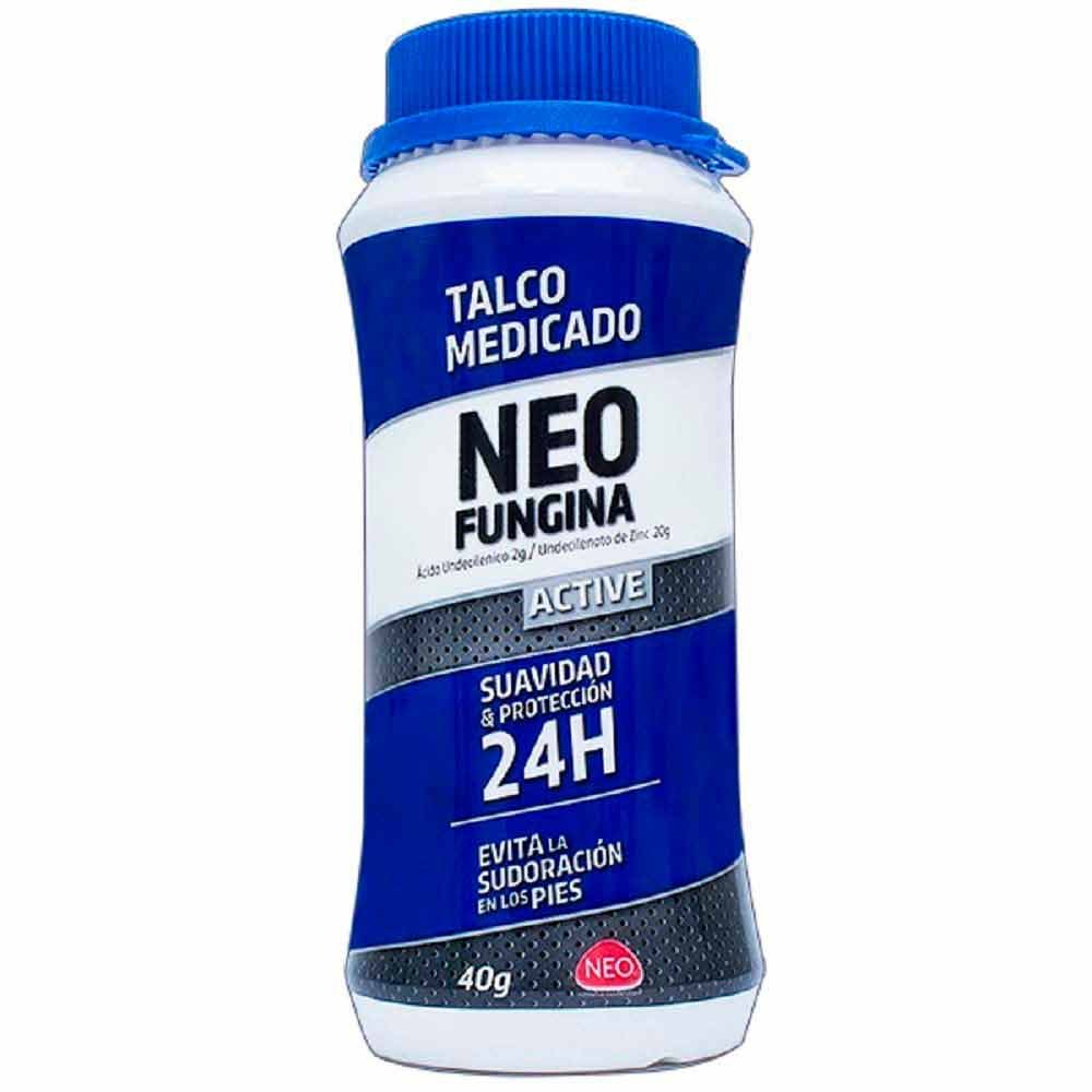 7706142707106 Talco Medicado Neofungina Frasco Con 40 G - Imagen 1