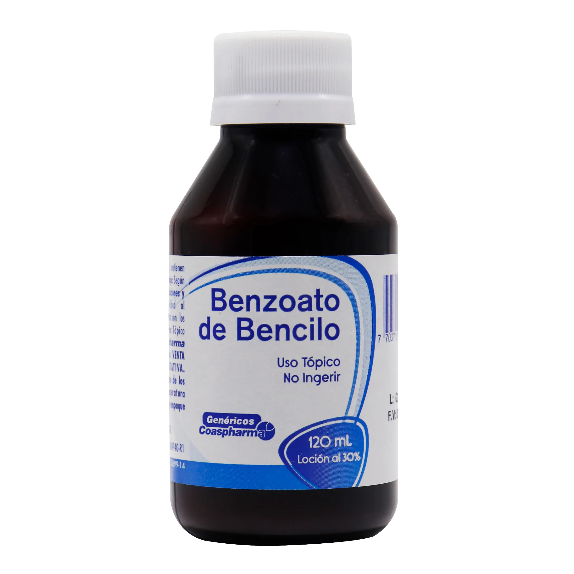 BENZOATO-DE-BENCILO-LOCION--CO_F BENZOATO DE BENCILO LOCION 30% X 120 ML - Imagen 1