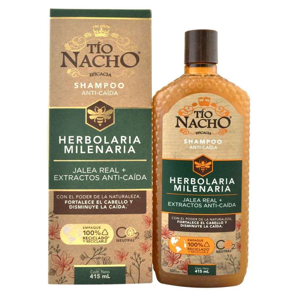 CHAMPU-TIO-NACHO-HERBOLARIA-MILENARIA-415-mL CHAMPÚ TIO NACHO HERBOLARIA MILENARIA 415 mL - Imagen 1