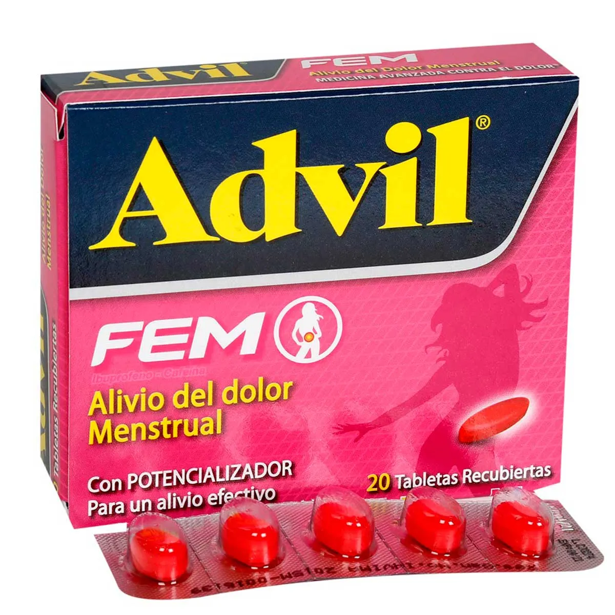 CJ-7702132001384 ADVIL FEM TAB CJAX 20 - PFIZER-CH1 - Imagen 1