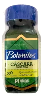 CASCARA SAGRADA X 30 CAPSULAS  BOTANITAS