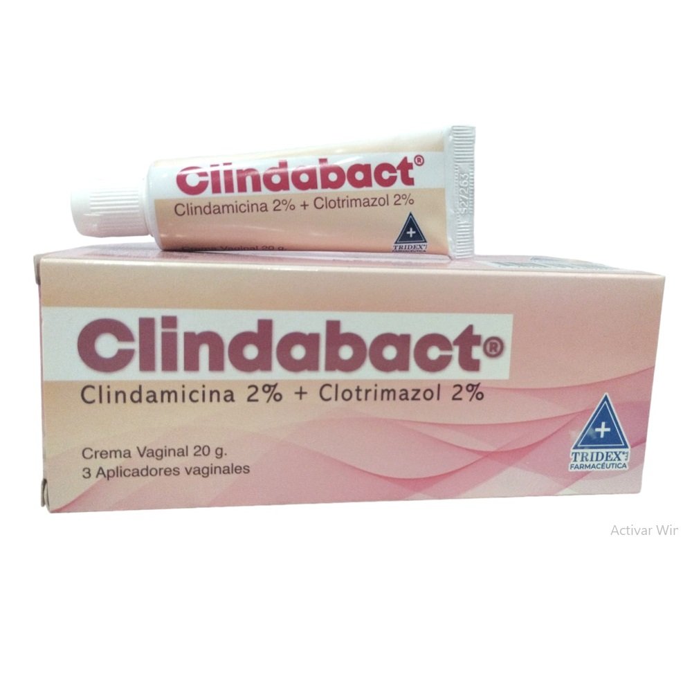 FMC005 CLINDABACT Crema Vaginal 20 gr TRIDEX | - Imagen 1