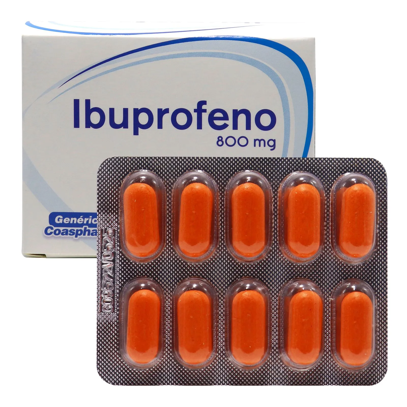 Ibuprofeno 800 mg (coaspharma) Ibuprofeno 800 mg X 10 ud. (coaspharma) - Imagen 1