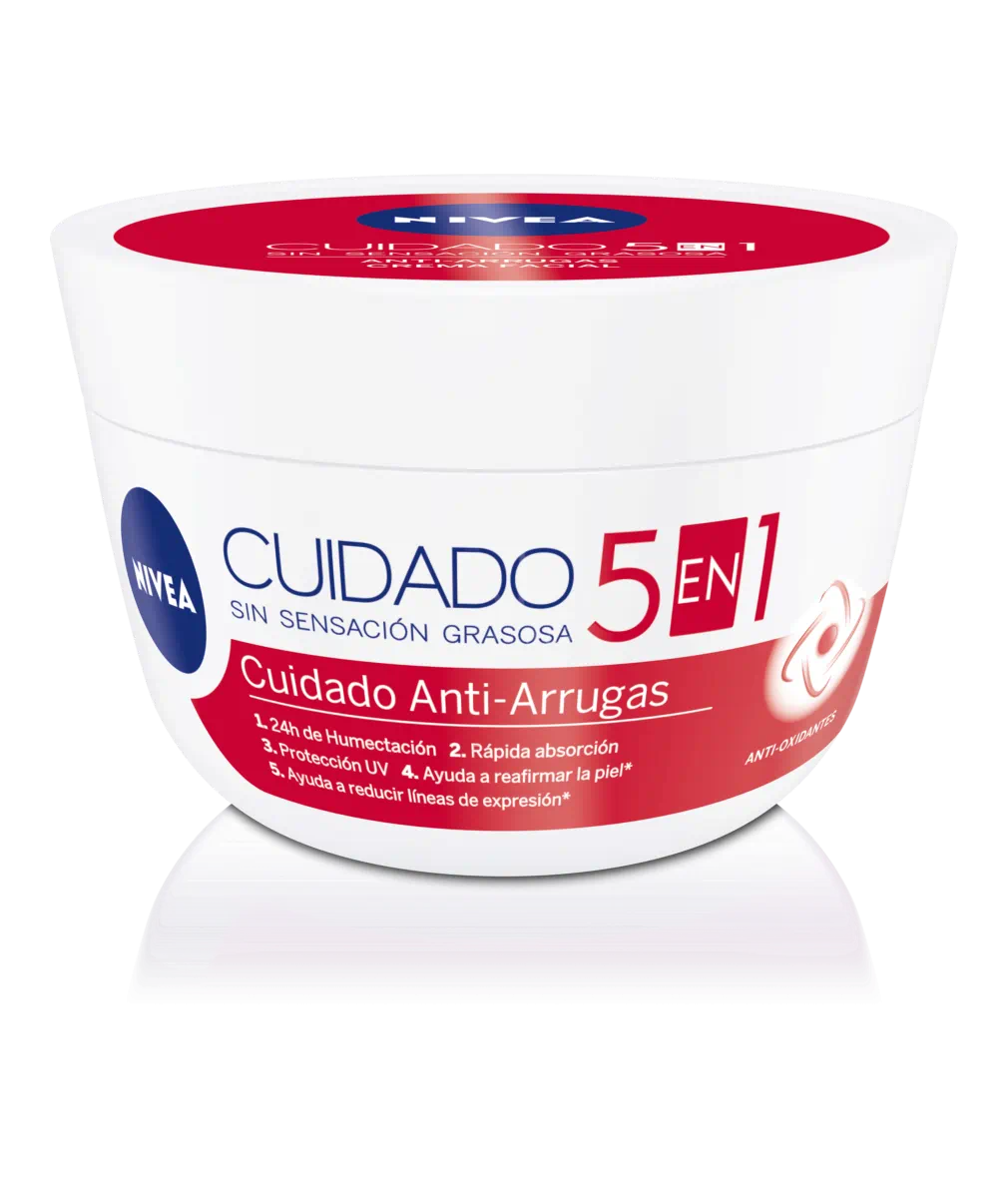 cf9e8b81539046eca771b3531196971e-web_1010x1180_transparent_png Crema Nivea Facial Cuidado Antiarrugas x 100 ml - Imagen 1