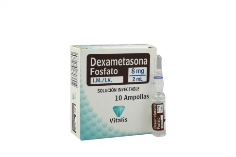 comprar-dexametasona-8-mg-2-ml-caja-con-10-ampollas-rx-precio Dexametasona 8 mg / 2 mL Caja Con 10 Ampollas - Imagen 1