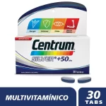 CENTRUM SILVER +50 AÑOS TAB X 30 UNI
