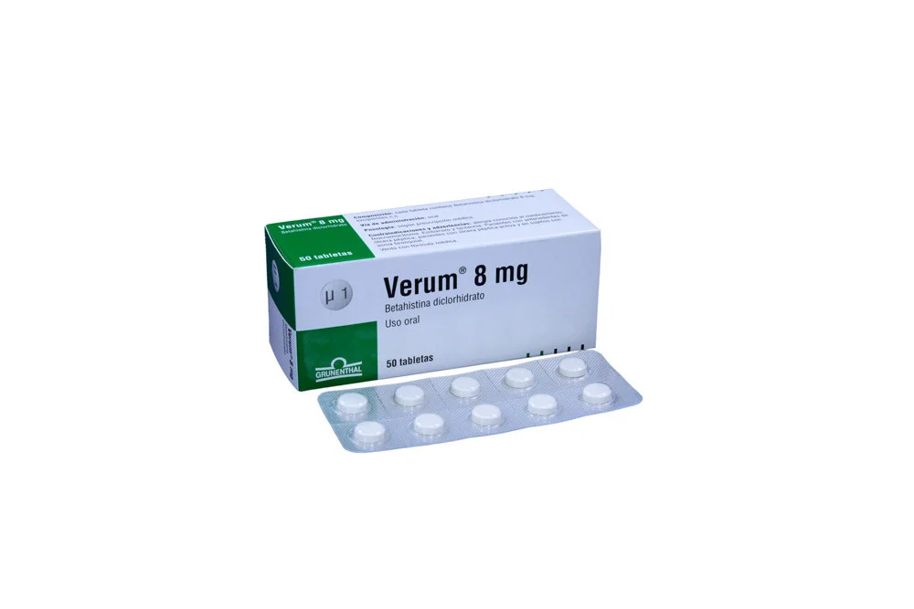 comprar-en-cafam-verum-8-mg-caja-con-50-tabletas-precio Verum 8 mg Caja Con 50 Tabletas - Imagen 1