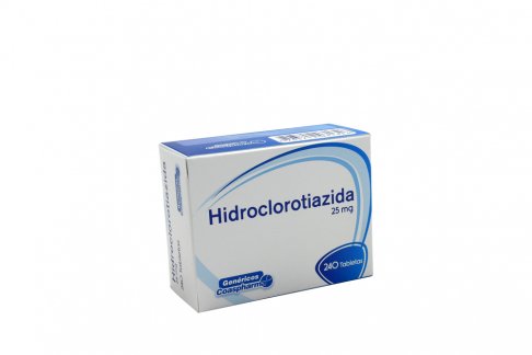 comprar-hidroclorotiazida-25-mg-coaspharma-caja-con-240-tabletas-rx-precio HidrocLOROTIAZIDA 25 mg Coaspharma Caja Con 240 Tabletas - Imagen 1