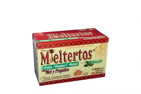comprar-mieltertos-caja-con-12-sobres-con-4-caramelo-duros-masticables-precio Mieltertos Caja Con 12 Sobres Con 4 Caramelo Duros Masticables - Imagen 1