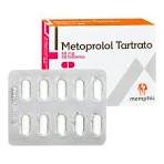 Metoprolol  Tartrato 50 mg Caja Con 30 Tabletas
