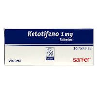 descarga Ketotifeno 1 mg Caja Con 30 Tabletas - Imagen 1