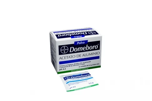 domeboro-polvo-caja-con-25-sobres-con-22-g-cu Domeboro Polvo Caja Con 25 Sobres - Imagen 1