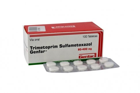 trimetiprim-sulfameroxazol-80-400-mg-caja-con-100-tabletas-rx2 Trimetiprim Sulfameroxazol 80 / 400 mg Caja Con 100 Tableras - Imagen 1