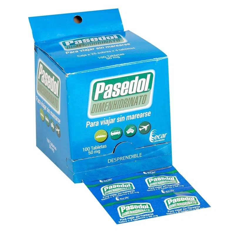 7702184560020 Pasedol 50 Mg Caja X 100 Tabletas - Imagen 1