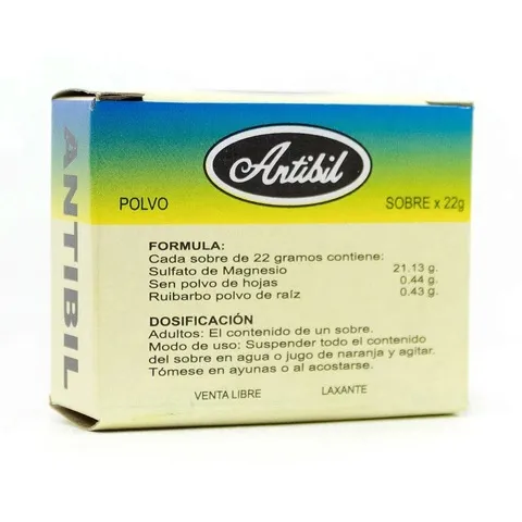 7705486010002 Antibil En Polvo Caja Con Sobre Con 22 g - Imagen 1