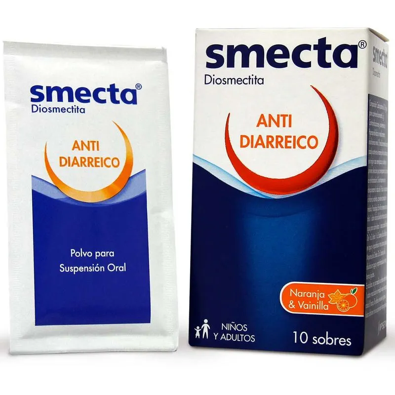 872375-800-auto Smecta Antidiarreico Naranja & Vainilla En Polvo X10 Sobres - Imagen 1