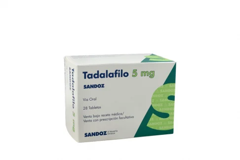 comprar-tadalafilo-5-mg-caja-con-28-tabletas-rx-precio (1) Tadalafilo 5 mg Caja Con 28 Tabletas - Imagen 1