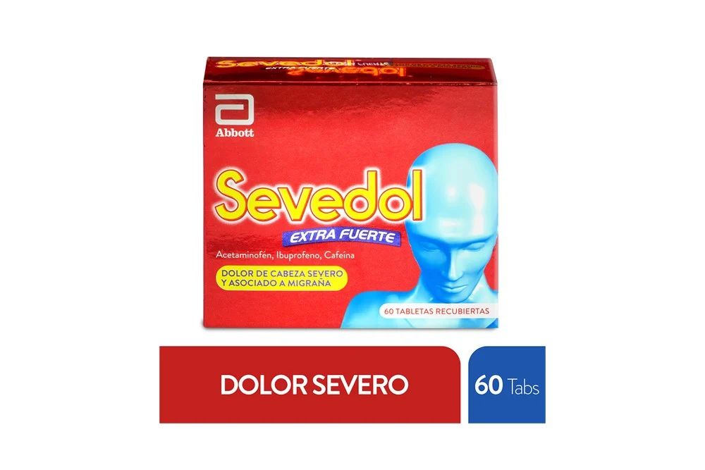 sevedol-extra-fuerte-caja-con-60-tabletas Sevedol Extrafuerte X 60 Tab - Imagen 1