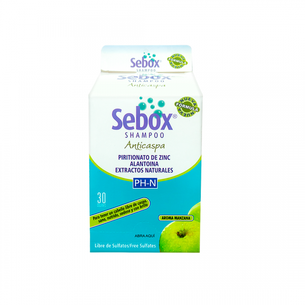 shampoo-sebox-anticaspa-cj-x-30-sobres F SHAMPOO ANTICASPA SEBOX 30 SOBRES - Imagen 1