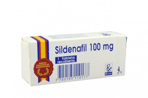 sildenafil-100-mg-caja-con-1-tableta-recubierta-rx Sildenafil 100 mg Caja Con 1 Tableta Recubierta - Imagen 1