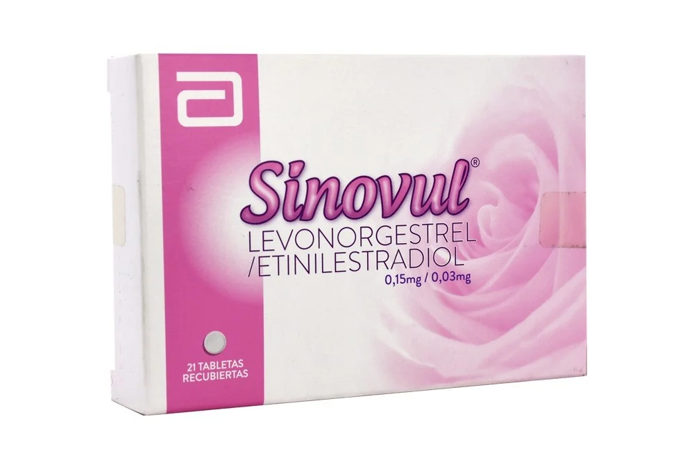 sinovul-150-30-mcg-caja-con-21-tabletas-recubiertas-rx Sinovul 150 / 30 mcg Caja Con 21 Tabletas Recubiertas - Imagen 1