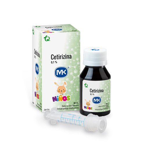 27933 Cetirizina Mk 1G Oral En Frasco Por 60 Ml - Imagen 1