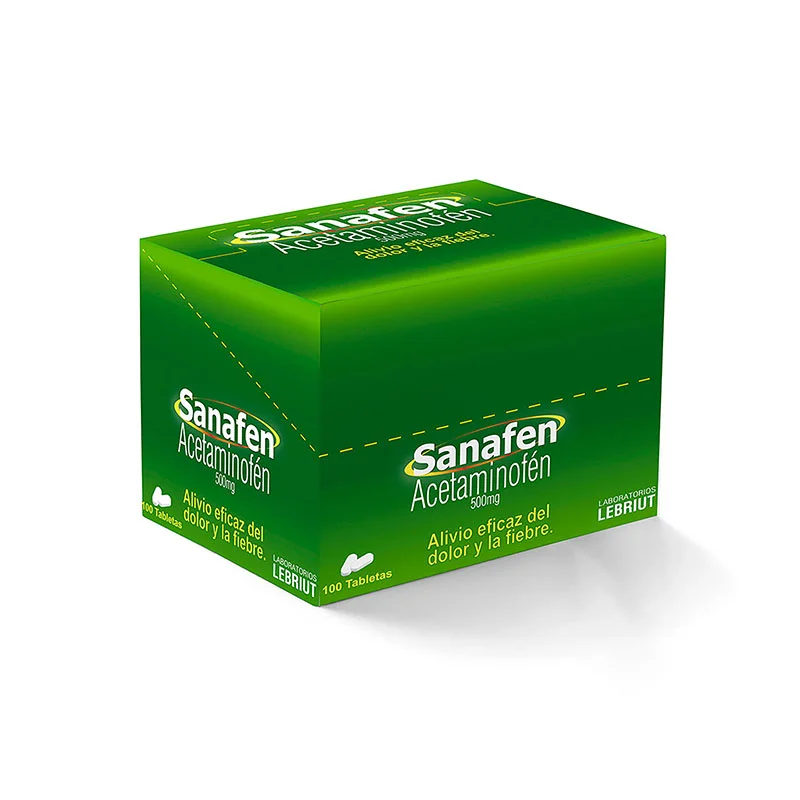 7703038020073 Sanafen 500 Mg Caja Con 100 Tabletas - Imagen 1