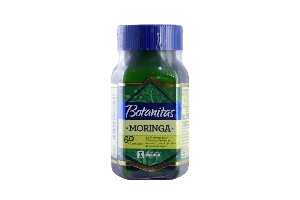 moringa-botanitas-en-frasco-60-capsulas Moringa Frasco 60 Capsulas - Imagen 1